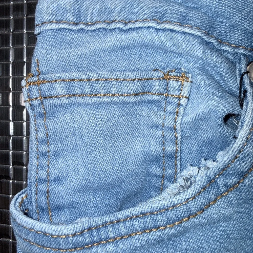 Light Blue Flare Jeans - Picture 6 of 10